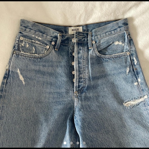agolde 90s ripped jeans - Picture 1 of 4
